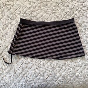Nomad Hempwear striped mini skirt